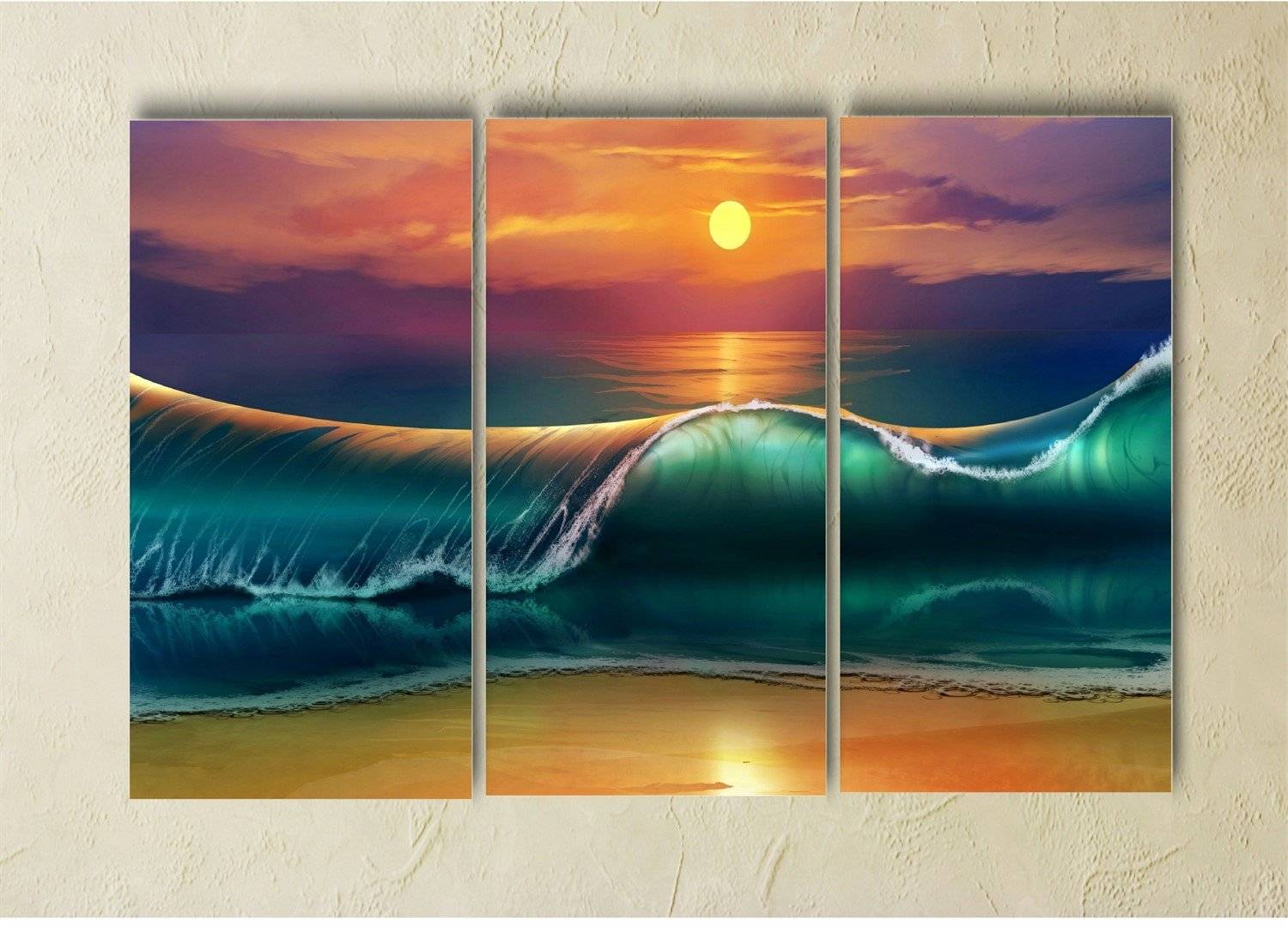 Tablou multicanvas - Freamatul oceanului