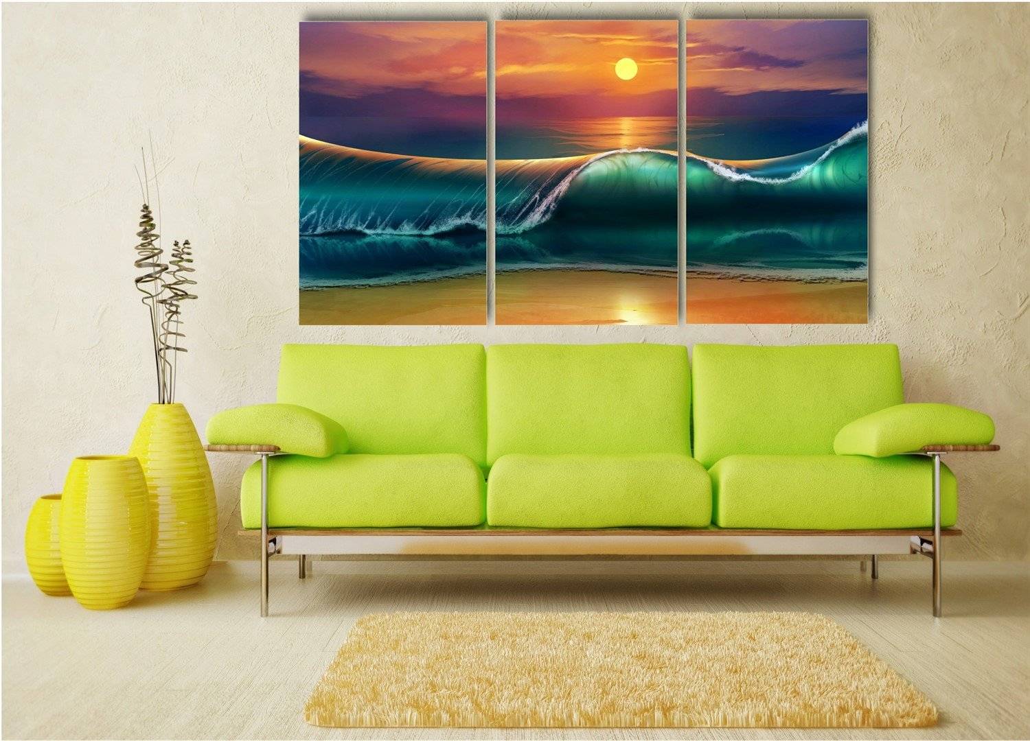 Tablou multicanvas - Freamatul oceanului