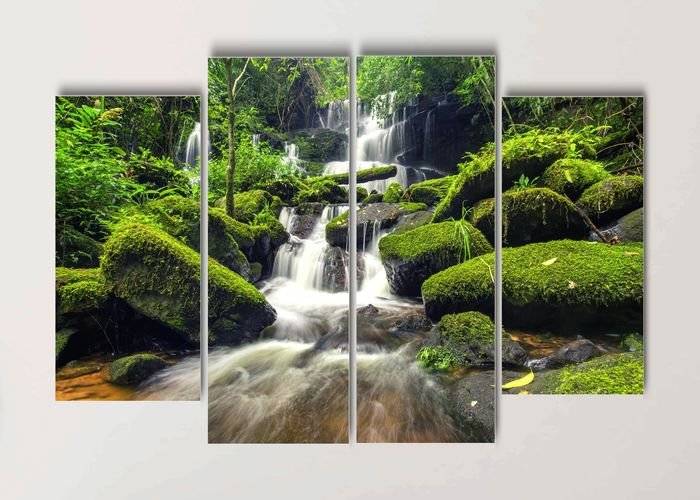 Tablou multicanvas - In padure