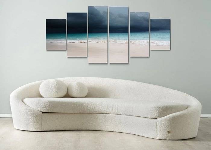 Tablou multicanvas - Nori grei peste Caraibe