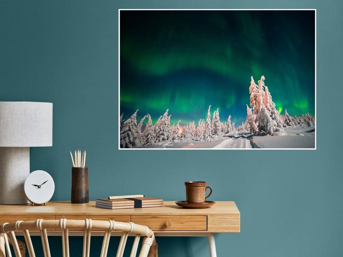 Poster natura - Uimitoarea Aurora Boreala 