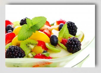 Tablou canvas - Salata fructe