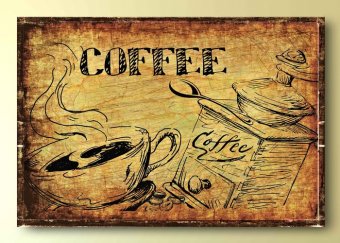 Tablou canvas - Vintage coffee