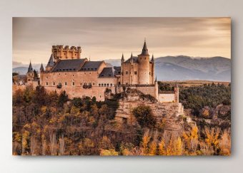 Tablou canvas -Castelul Alcazar de Segovia