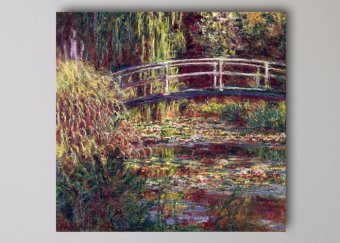 Tablou canvas -Podul Nuferilor- Claude Monet