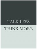 Poster motivational - Despre gandire