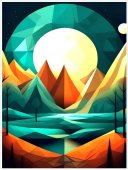 Poster abstract - Peisaj geometric