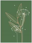 Poster boho art - Seminte