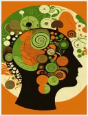 Poster abstract - Profil barbat