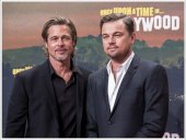 Poster actori film - Brad Pitt si Leonardo DiCaprio -  foto poster decorativ pentru perete