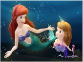  Poster copii Ariel-Mica sirena-foto poster decorativ 