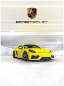 Poster auto - Porsche Caiman GT 4 