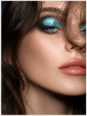 Poster beauty - Model machiaj