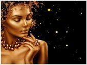 Poster beauty-Fotomodel pictura pe fata 