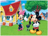 Poster copii-Mickey si Minnie la gratar-foto poster decorativ 