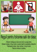 Poster educativ -  Reguli la sala de clasa