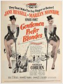 Poster film-Domnii prefera blondele-Vintage-foto poster decorativ