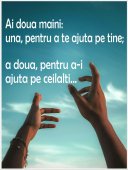 Poster motivational - Despre altruism