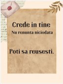 Poster motivational - Despre incredere