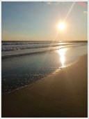 Poster natura - Apus la tarm 