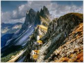 Poster natura - Creste montane