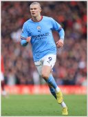 Poster sportiv - Erling Haaland - foto poster decorativ pentru perete