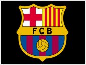 Poster sportiv - F.C. Barcelona emblema - foto poster decorativ pentru perete
