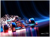  Poster sportiv - Formula 1 monopost -  foto poster decorativ pentru perete