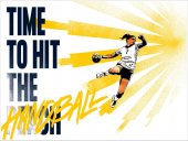 Poster sportiv - Handbal - foto poster decorativ pentru perete