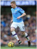 Poster sportiv - Kevin de Bruyne - foto poster decorativ pentru perete