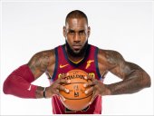 Poster sportiv - LeBron James - NBA star -foto poster decorativ pentru perete