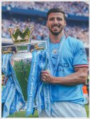 Poster sportiv - Ruben Dias - foto poster decorativ pentru perete