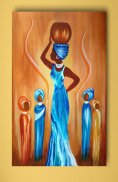 Tablou canvas - Arta africana