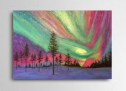 Tablou canvas - Aurora boreala