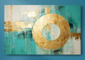 Tablou canvas - Disc abstract