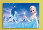 Tablou canvas - Elsa si palatul de gheata