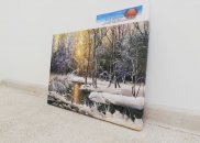 Tablou canvas - Rasarit de iarna