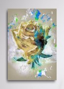 Tablou canvas - Trandafir abstract
