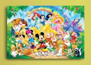 Tablou canvas - Universul magic Disney