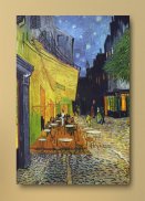 Tablou canvas - V. Van Gogh - O terasa in noapte