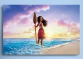 Tablou canvas - Vaiana (Moana) la malul marii
