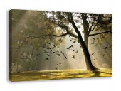 Tablou canvas - Zori de zi in parc