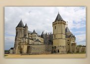 Tablou canvas -Castelul Saumur - Franta