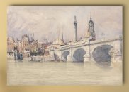 Tablou canvas -Londra - pod peste Tamisa