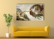 Tablou canvas -Michelangelo - Creatia lui Adam