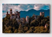 Tablou canvas - Castelul La Rochetta Mattei, Bologna - Italia
