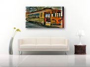 Tablou canvas -Vintage tramvai