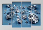 Tablou multicanvas - Vis de diamant