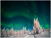 Poster natura - Uimitoarea Aurora Boreala 