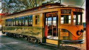 Tablou canvas -Vintage tramvai
